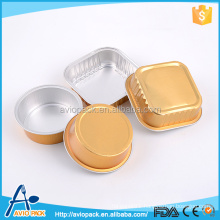 Hot selling eco friendly aluminum hot food disposable container for airplane